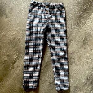 ZARA • Toddler Gingham Legging Pants